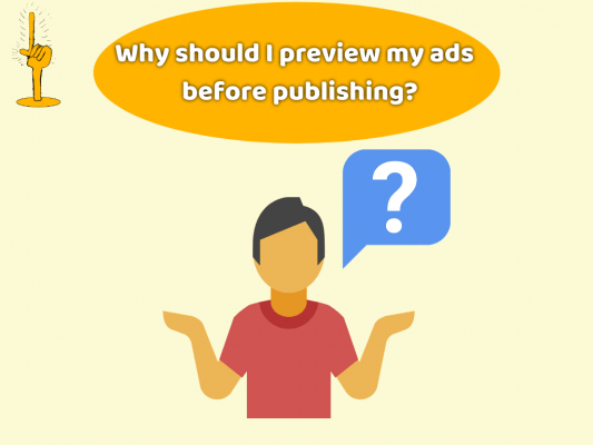 Why should I preview my Facebook ads before publishing?
